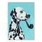 Dalmatian With Pipe In Blue by Coco De Paris  Poster Art Print - Americanflat